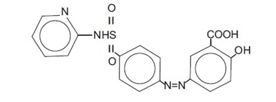 Sulfasalazine Structure.jpg (Sulfasalazine Structure)